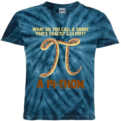 Ball Python Pi Snake Pet Owner Animal Gift Kids Tie-Dye T-Shirt