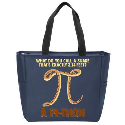 Ball Python Pi Snake Pet Owner Animal Gift Zip Tote Bag