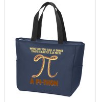 Ball Python Pi Snake Pet Owner Animal Gift Zip Tote Bag