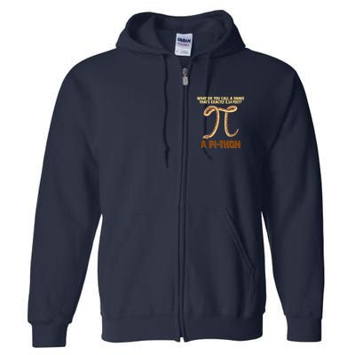 Ball Python Pi Snake Pet Owner Animal Gift Full Zip Hoodie