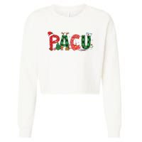 Buffalo Plaid Pacu Nurse Christmas Tree Santa Xmas Pajama Sweat Cropped Pullover Crew