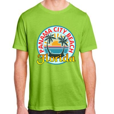 Beach Please Panama City Beach Florida Beach Spring Break Gift Adult ChromaSoft Performance T-Shirt