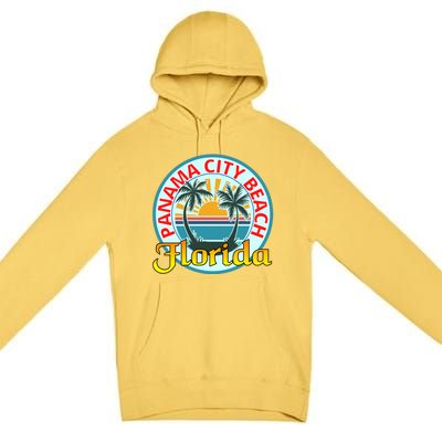 Beach Please Panama City Beach Florida Beach Spring Break Gift Premium Pullover Hoodie