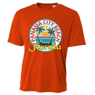 Beach Please Panama City Beach Florida Beach Spring Break Gift Cooling Performance Crew T-Shirt