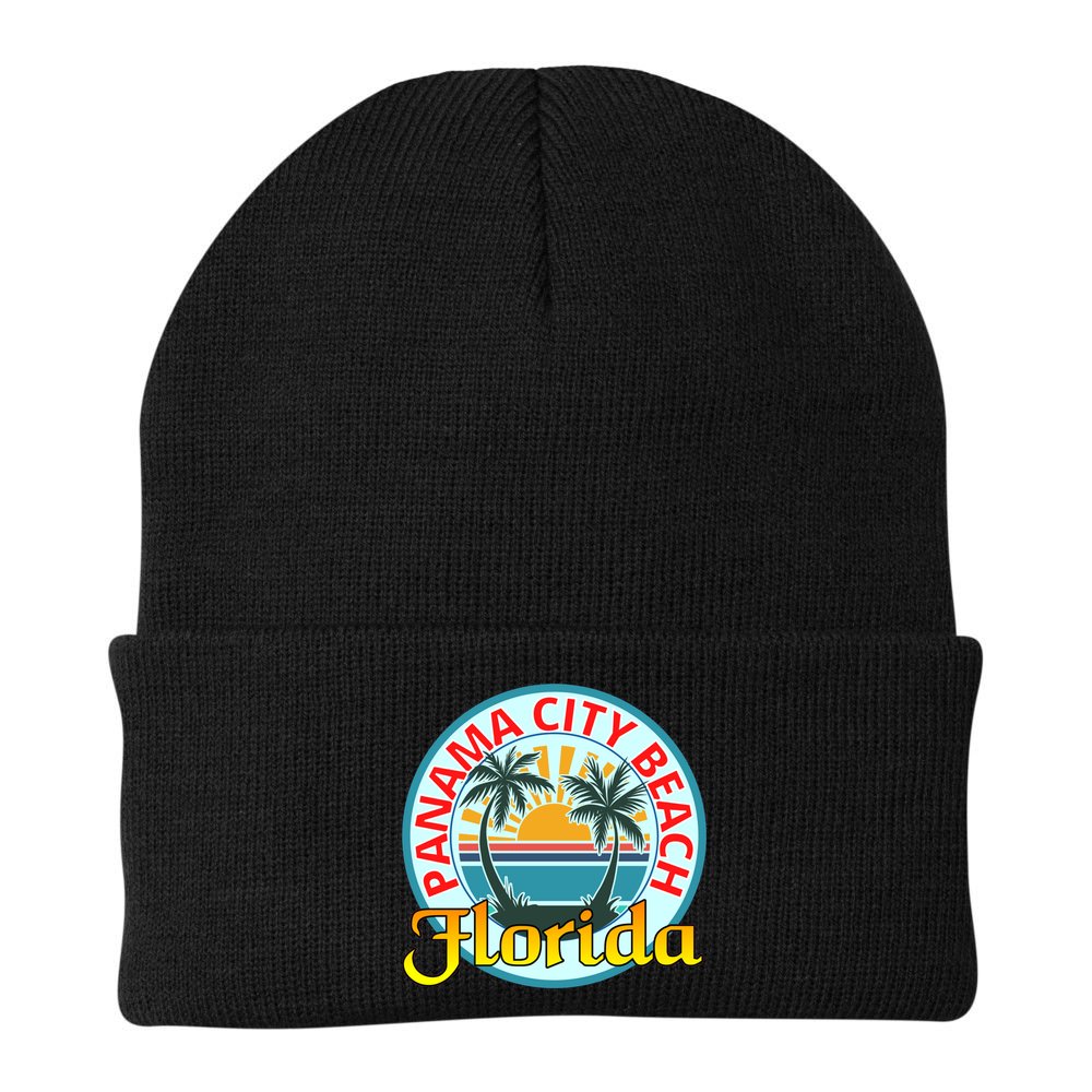Beach Please Panama City Beach Florida Beach Spring Break Gift Beanie