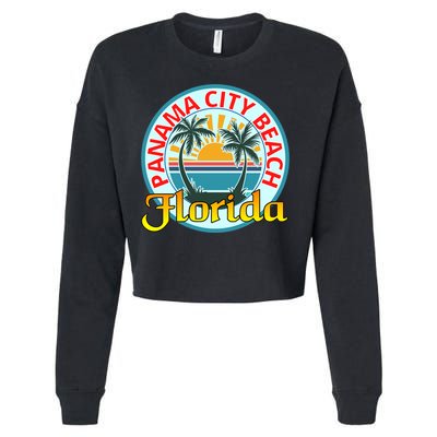 Beach Please Panama City Beach Florida Beach Spring Break Gift Cropped Pullover Crew
