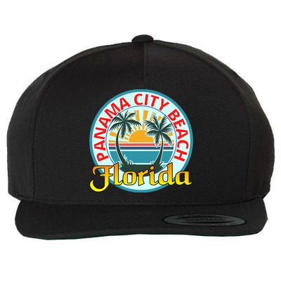 Beach Please Panama City Beach Florida Beach Spring Break Gift Wool Snapback Cap
