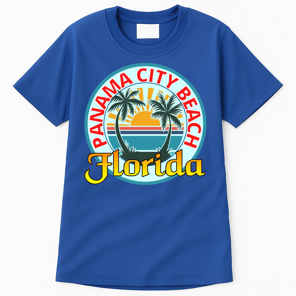 Beach Please Panama City Beach Florida Beach Spring Break Gift Tall T-Shirt