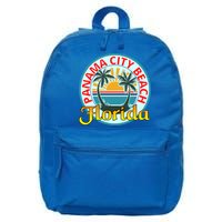 Beach Please Panama City Beach Florida Beach Spring Break Gift 16 in Basic Backpack