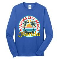 Beach Please Panama City Beach Florida Beach Spring Break Gift Tall Long Sleeve T-Shirt