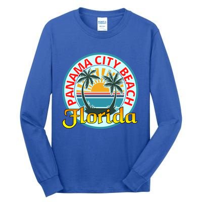 Beach Please Panama City Beach Florida Beach Spring Break Gift Tall Long Sleeve T-Shirt