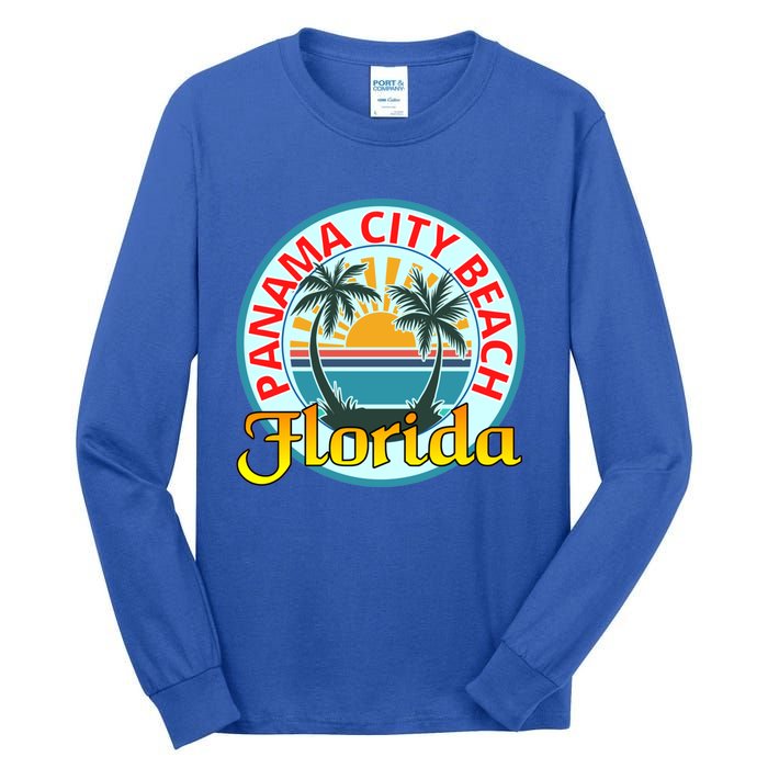 Beach Please Panama City Beach Florida Beach Spring Break Gift Tall Long Sleeve T-Shirt