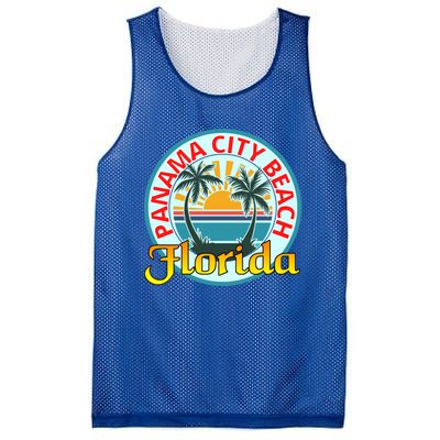 Beach Please Panama City Beach Florida Beach Spring Break Gift Mesh Reversible Basketball Jersey Tank