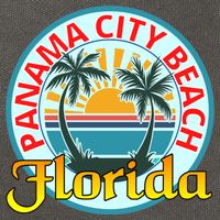 Beach Please Panama City Beach Florida Beach Spring Break Gift Cotton Canvas Backpack