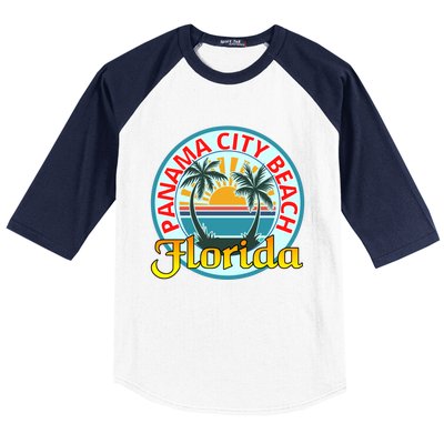 Beach Please Panama City Beach Florida Beach Spring Break Gift Baseball Sleeve Shirt