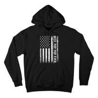 Best Pop Pop Ever Vintage American Flag Fathers Day Gift Dad Tall Hoodie