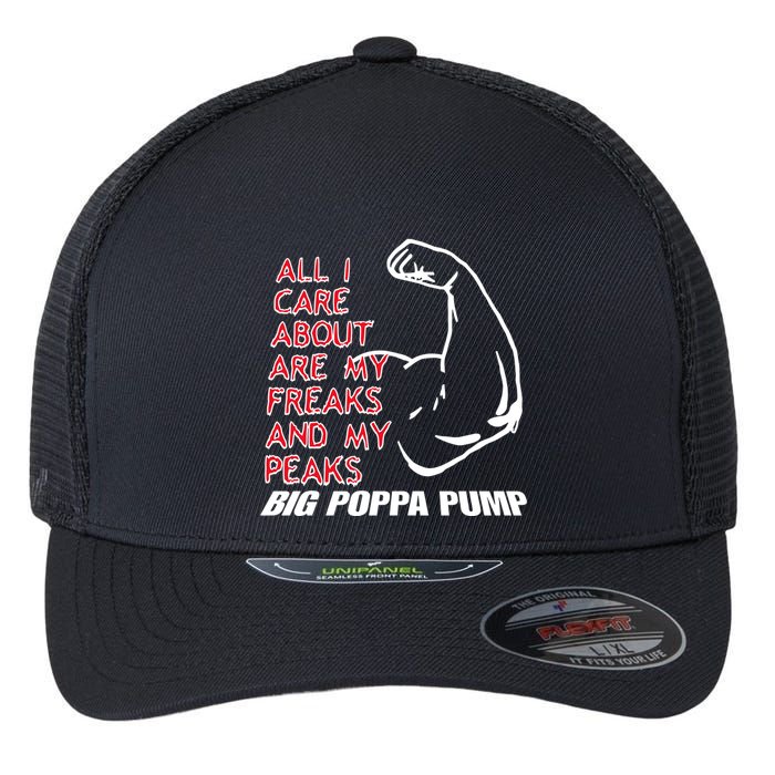 Big Poppa Pump Scott Steiner Big Bad Booty Daddy So Many Freaks So Little Time Flexfit Unipanel Trucker Cap