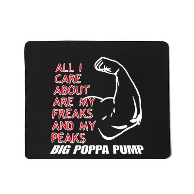 Big Poppa Pump Scott Steiner Big Bad Booty Daddy So Many Freaks So Little Time Mousepad