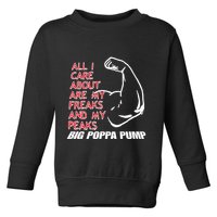 Big Poppa Pump Scott Steiner Big Bad Booty Daddy So Many Freaks So Little Time Toddler Sweatshirt