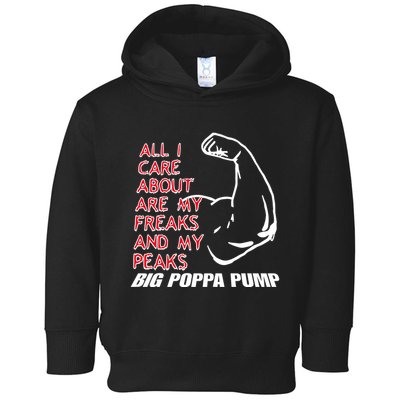 Big Poppa Pump Scott Steiner Big Bad Booty Daddy So Many Freaks So Little Time Toddler Hoodie