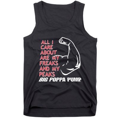 Big Poppa Pump Scott Steiner Big Bad Booty Daddy So Many Freaks So Little Time Tank Top