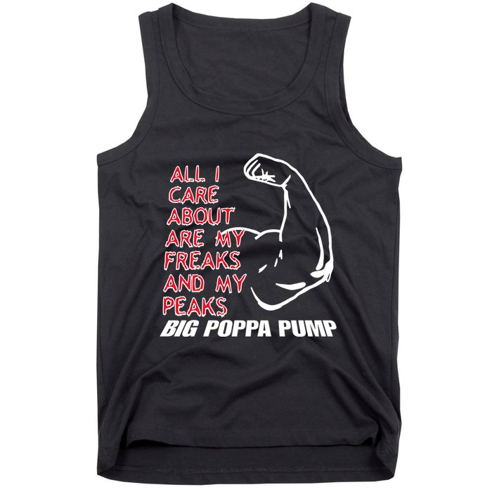 Big Poppa Pump Scott Steiner Big Bad Booty Daddy So Many Freaks So Little Time Tank Top