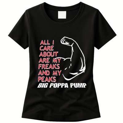 Big Poppa Pump Scott Steiner Big Bad Booty Daddy So Many Freaks So Little Time Womens T-Shirt