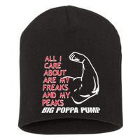 Big Poppa Pump Scott Steiner Big Bad Booty Daddy So Many Freaks So Little Time Short Acrylic Beanie