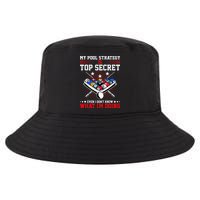 Billiard Pool Player My Strategy Is Top Secret Cool Comfort Performance Bucket Hat