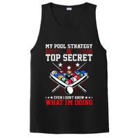 Billiard Pool Player My Strategy Is Top Secret PosiCharge Competitor Tank