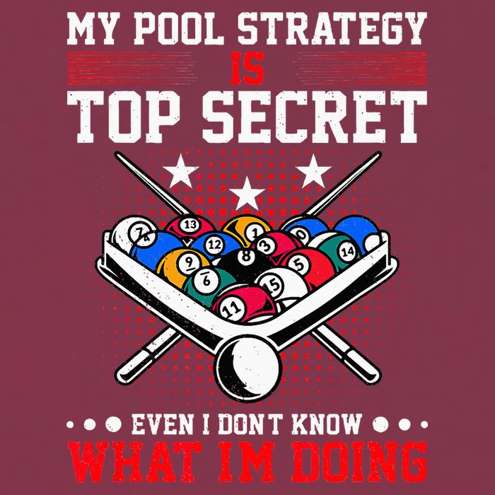 Billiard Pool Player My Strategy Is Top Secret 16oz Travel Tumbler