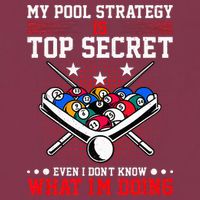 Billiard Pool Player My Strategy Is Top Secret 16oz Travel Tumbler