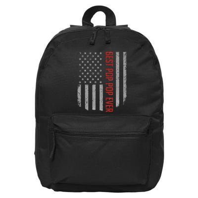 Best Pop Pop Ever American Flag Gifts For FatherS Day 16 in Basic Backpack
