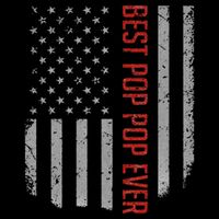 Best Pop Pop Ever American Flag Gifts For FatherS Day 16 in Basic Backpack
