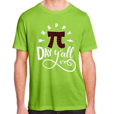 Buffalo Plaid Pi Symbol Pi Day Inspires Me Math Lover Adult ChromaSoft Performance T-Shirt