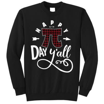 Buffalo Plaid Pi Symbol Pi Day Inspires Me Math Lover Tall Sweatshirt