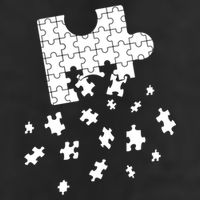 Big Puzzle Piece Flying Puzzles Pieces Meaningful Gift 11oz C Handle Ceramic Mug