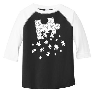 Big Puzzle Piece Flying Puzzles Pieces Meaningful Gift Toddler Fine Jersey T-Shirt