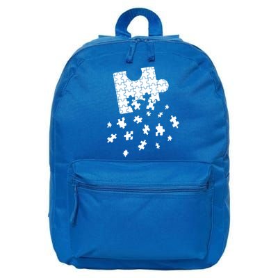 Big Puzzle Piece Flying Puzzles Pieces Meaningful Gift 16 in Basic Backpack