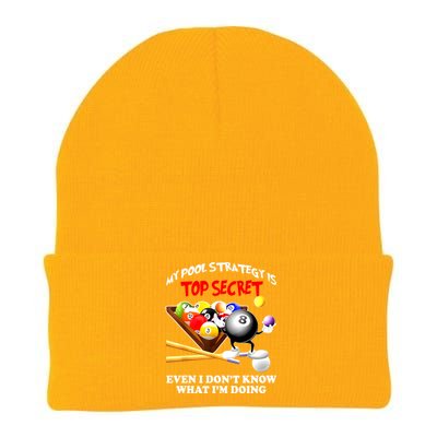 Billiards Pool Players Cue Stick Funny Billiards Gift Knit Cap Winter Beanie