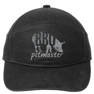 Bbq Pitmaster  Pig Grilling Grill 7-Panel Snapback Hat