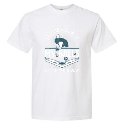 Billiard Pool Player Gift Garment-Dyed Heavyweight T-Shirt