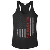 Best Pop Pop Ever American Flag Gifts For Father's day Ladies PosiCharge Competitor Racerback Tank