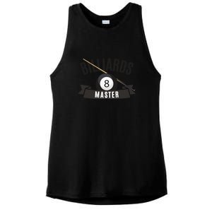 Billiards Pool Player Snooker Game Billiards Master Gift For Father's Day Ladies PosiCharge Tri-Blend Wicking Tank