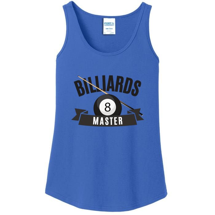 Billiards Pool Player Snooker Game Billiards Master Gift For Father's Day Ladies Essential Tank