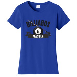 Billiards Pool Player Snooker Game Billiards Master Gift For Father's Day Women's T-Shirt