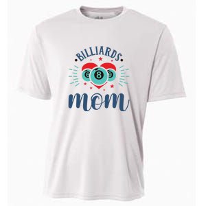 Billiards Pool Player Snooker Game Billiards Mum Gift For Mother's Day Cooling Performance Crew T-Shirt