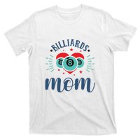 Billiards Pool Player Snooker Game Billiards Mum Gift For Mother's Day T-Shirt