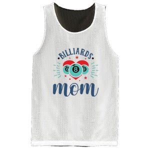 Billiards Pool Player Snooker Game Billiards Mum Gift For Mother's Day Mesh Reversible Basketball Jersey Tank