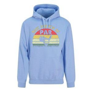 Best Pop Pop By Par Fathers Day Golf Golfing Gift Unisex Surf Hoodie